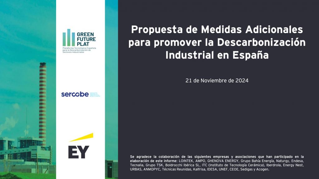 Propuesta de Medidas Adicionales para promover la Descarbonización Industrial en España